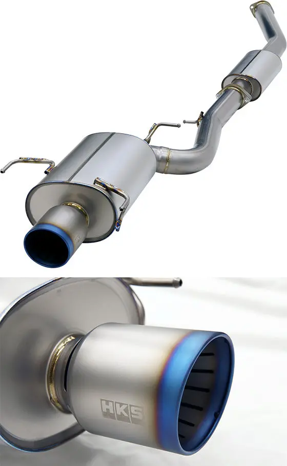 Hks Super Turbo Muffler Ti Bcnr33 Rb26dett (31030-An003) 1