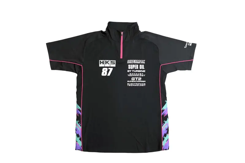 Hks Team Half Zip Polo Shirt 2025 3L (51007-Ak700) 1