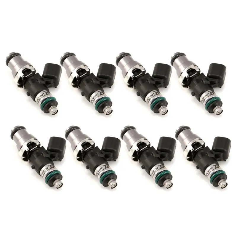 Injector Dynamics 1340Cc Injectors - 48Mm Length - 14Mm Grey Top - 14Mm Lower O-Ring (Set Of 8) 1
