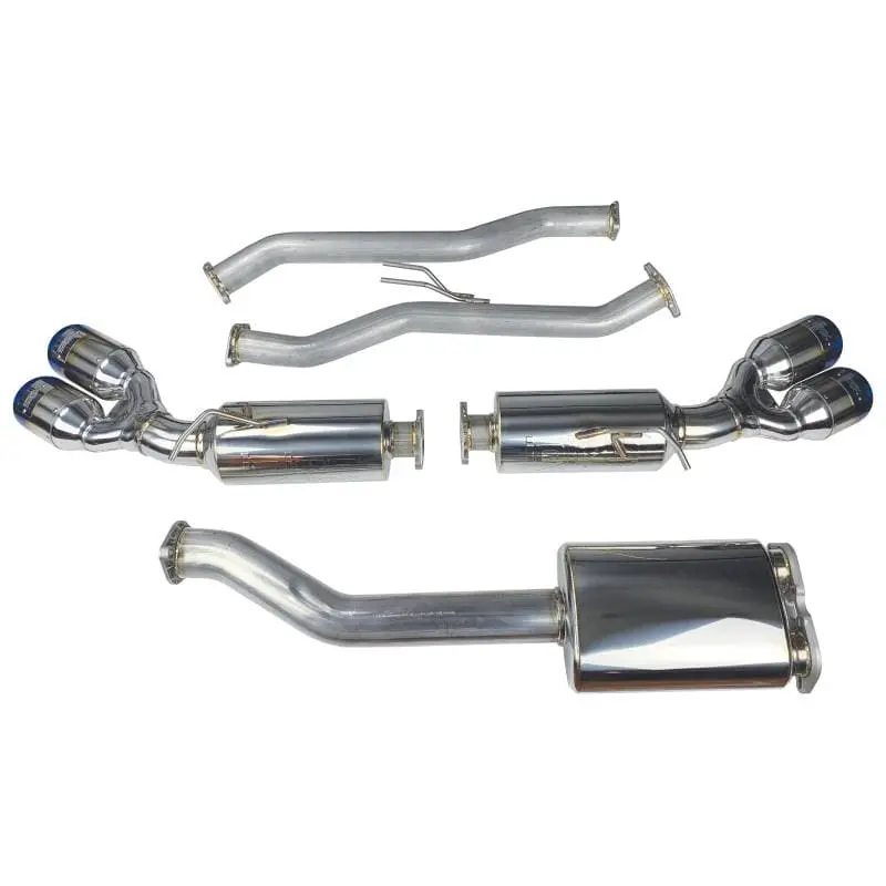 Injen 10-13 Hyundai Genesis Coupe 2.0L(T) 4Cyl Ss Exhaust W/ 76Mm Y-Pipe Resonator/Molded Ss Flanges (Injses1386tt) 1