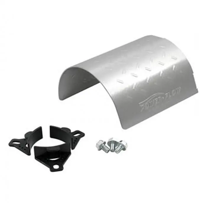Injen Aluminum Air Filter Heat Shield Universal Fits 3.50 Polished (Hs3500p) 1