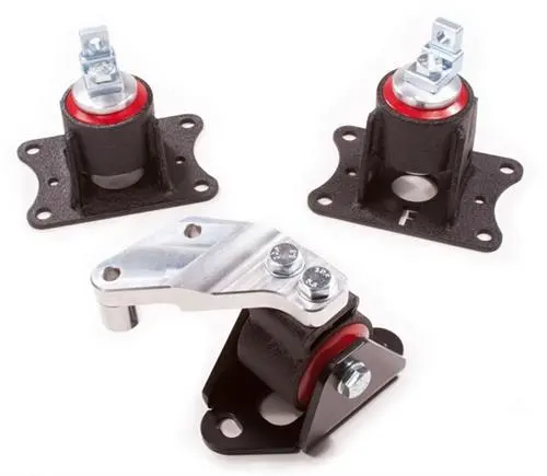 Innovative 04-08 Acura Tsx K-Series Black Steel Mounts 60A Bushings 1