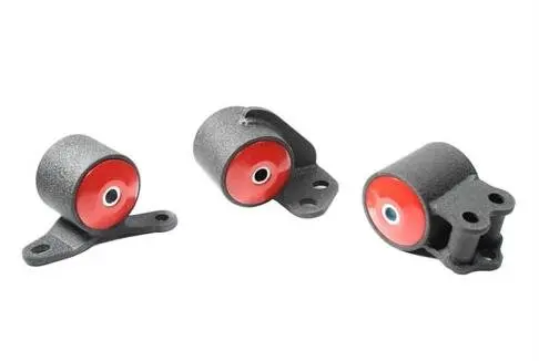 Innovative 96-00 Civic B/D Series Black Steel Mounts 60A Bushings (2 Bolt) 1