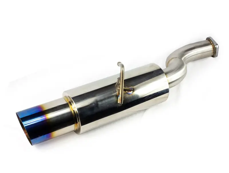 Isr Performance Gt Single Exhaust - Hyundai Genesis Coupe 3.8 - Burnt Tip (Is-Gt-Gen38-Bt) 1