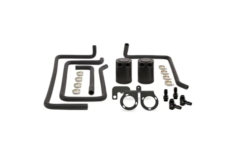 Mishimoto 2009+ Nissan 370Z Direct Fit Baffled Oil Catch Can - Black (Mismmbcc-370Z-09Pbe) 1