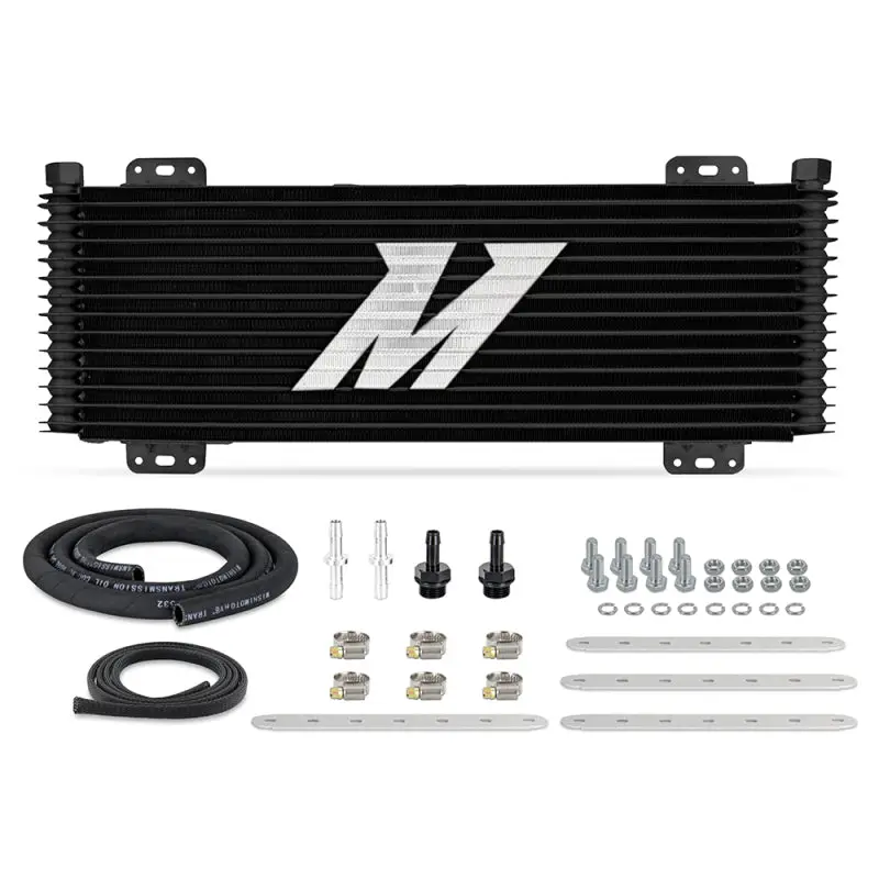 Mishimoto Universal Stacked Plate Trans Cooler 13 Row Black (Mmtc-Sp-13Bk) 1