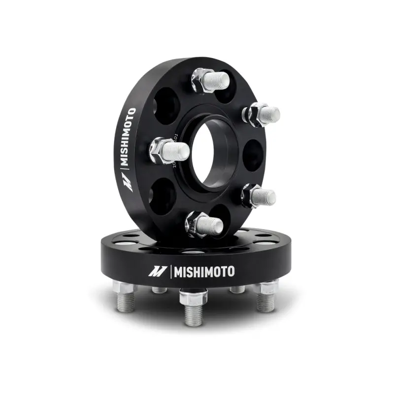 Mishimoto Wheel Spacers - 5X120 - 64.1 Cb - M14 X1.5 - 50Mm - Bk (Mmws-013-500Bk) 1