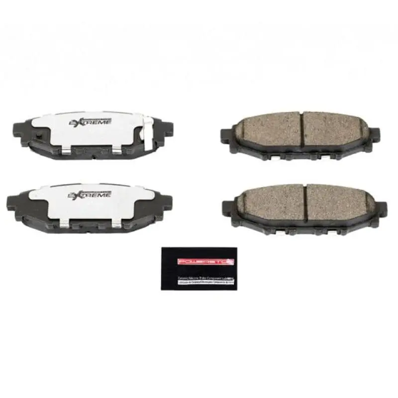 Power Stop 13-16 Subaru Brz Rear Z26 Extreme Street Brake Pads W/Hardware (Z26-1114) 1