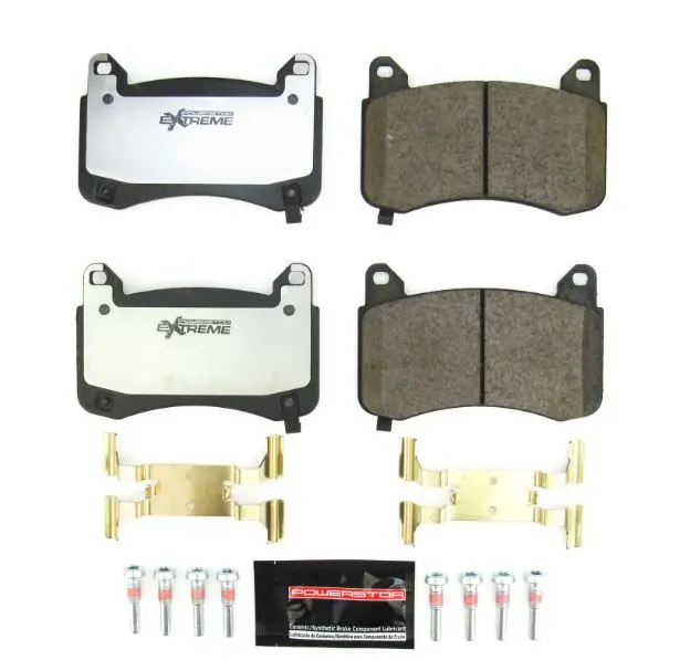 Power Stop 20-21 Tesla Y Front Z26 Street Brake Pad W/Hardware (Z26-2399) 1