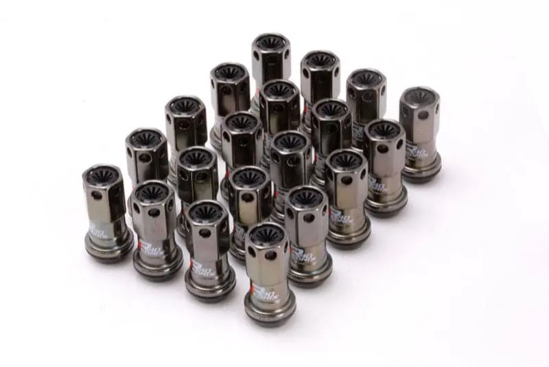 Project Kics 12X1.50 R40 Iconix Classical Lug Nuts W/ Black Plastic Cap - 20 - No Locks (Wrif01ck) 1