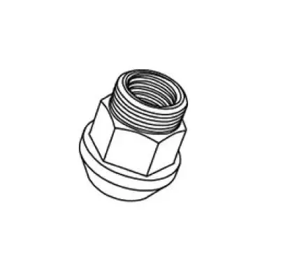 Project Kics 12X1.50 Red Leggdura Racing Shell Type Lug Nut - 1Pc (Wzln1b) 1