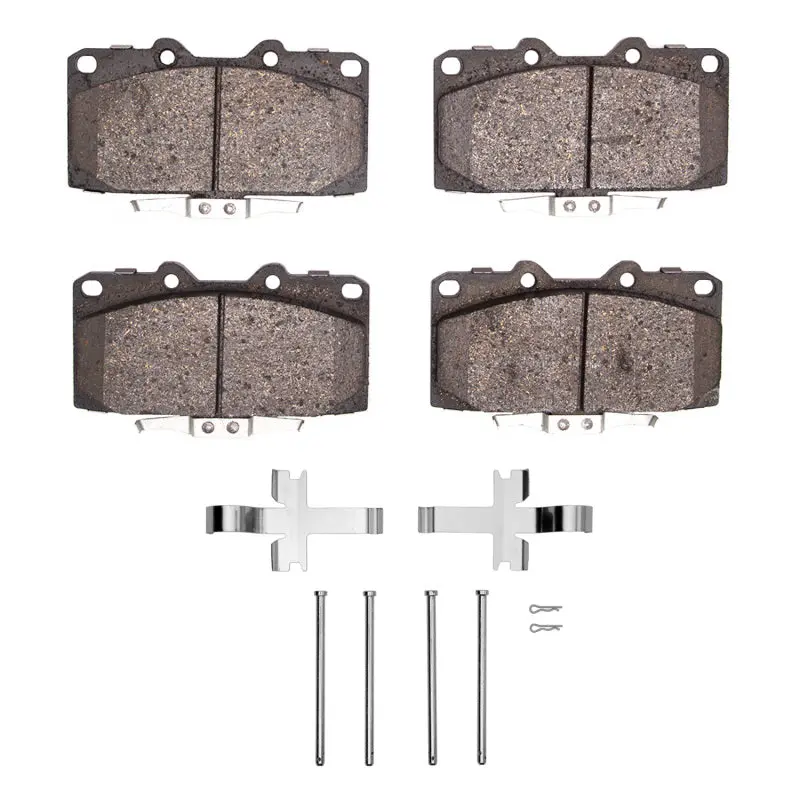 R1 1989-1996 Nissan 300Zx Front R1 Optimum Oe Pads & Hardware Kit (2551-0647-01) 1