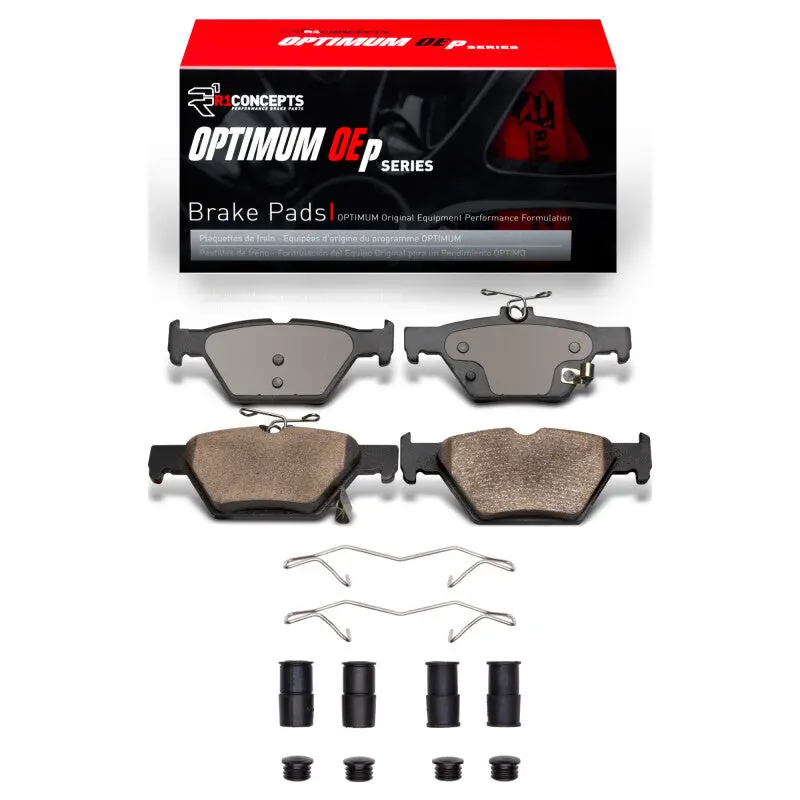 R1 2015-2025 Subaru Impreza Rear R1 Optimum Oe Pads & Hardware Kit (2551-1808-01) 1