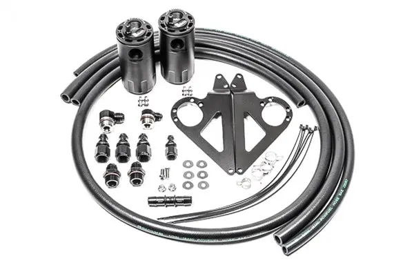 Radium 2012-2021 Fr-S/Brz/86 Dual Catch Can Kit Fluid Lock (20-0903-Fl) 1