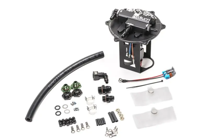 Radium Engineering Evo 7/8/9 Fuel Pump Hanger For Walbro F90000267/274/285 - Pumps Not Included 1