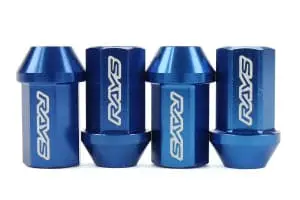 Rays Dura Nut L42 Blue Lug Nuts & Locks | M12x1.25 1
