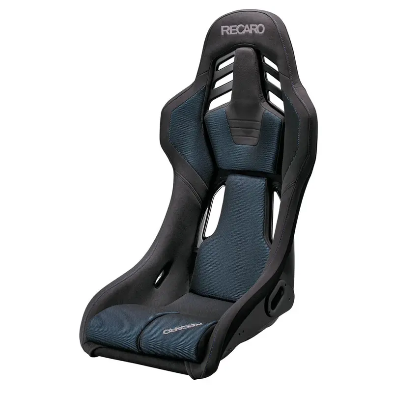 Recaro Rss Bk Large Frp Seat In Kamui Black X Brilliant Mesh Blue | 81-089-67-643-0 1