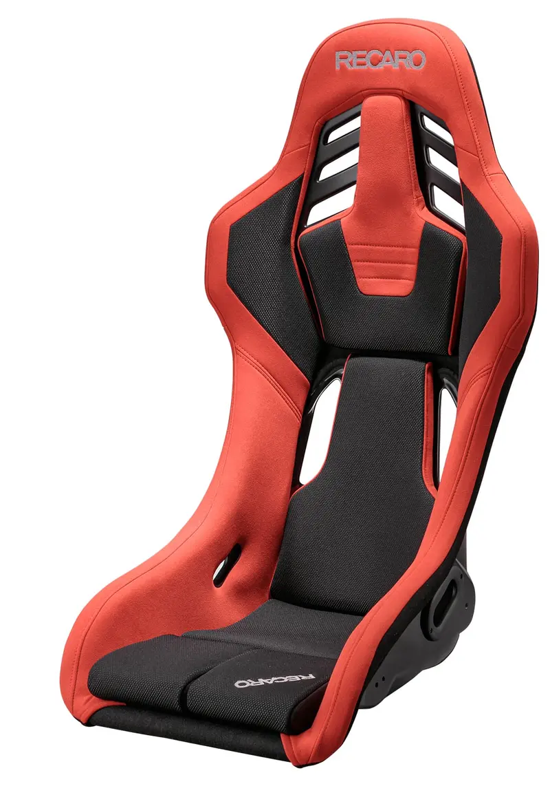 Recaro Rss Bk Large Frp Seat In Kamui Red / Brilliant Mesh Black | 81-089-67.658-0 1