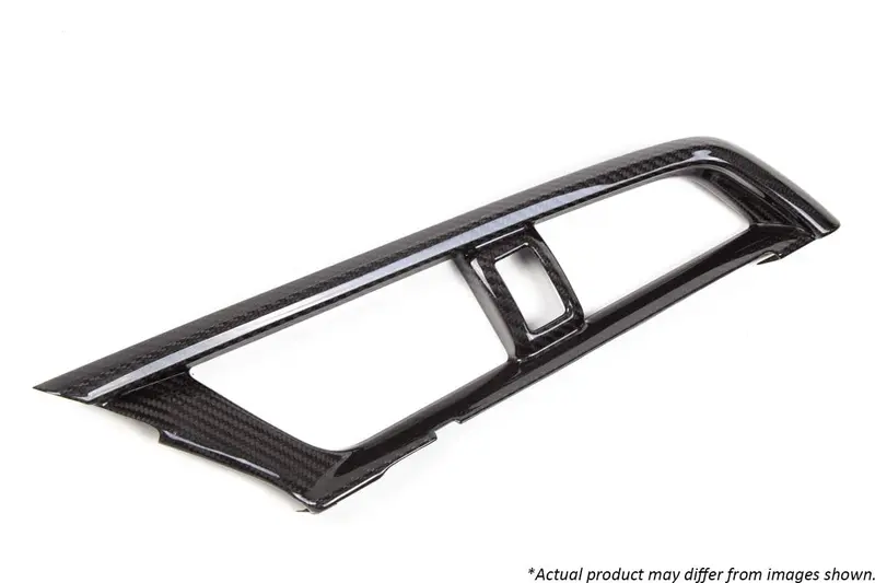 Revel Gt Dry Carbon A/C Control Panel Cover For 2017+ Honda Civic & Type R 1