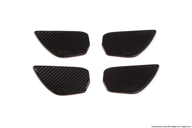 Revel Gt Dry Carbon Inner Door Handle Trim For 2017+ Honda Civic & Type R (4 Pieces) 1