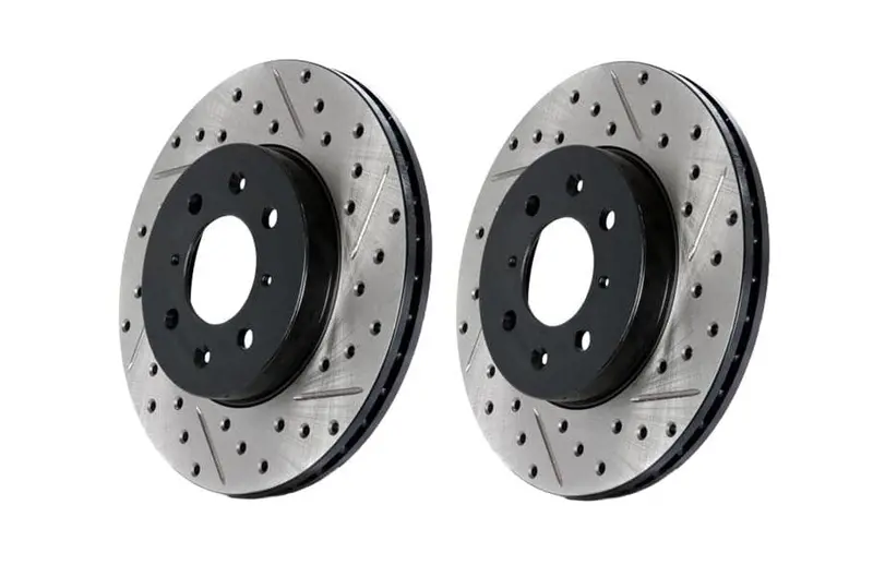 Stoptech 2019- Nissan 370Z Sportstop Slotted & Drilled Front Right Rotor (St127.42100R) 1