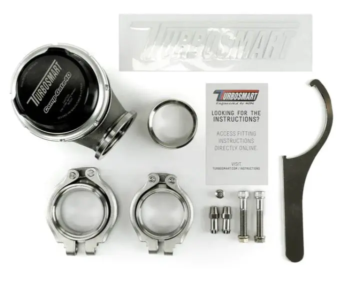Turbosmart Wg40 Compgate 40Mm - 5 Psi Black  **Note:  5 Psi Spring** (Ts-0505-1004) 1