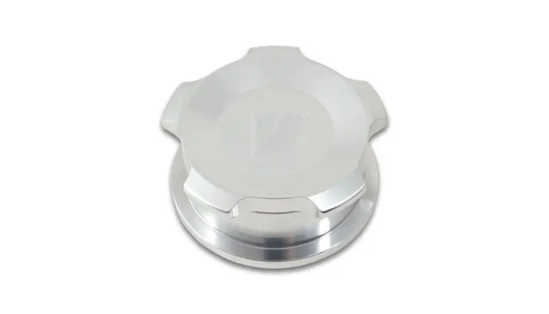 Vibrant 1.5In Od Aluminum Weld Bungs W/ Polished Aluminum Threaded Cap 1