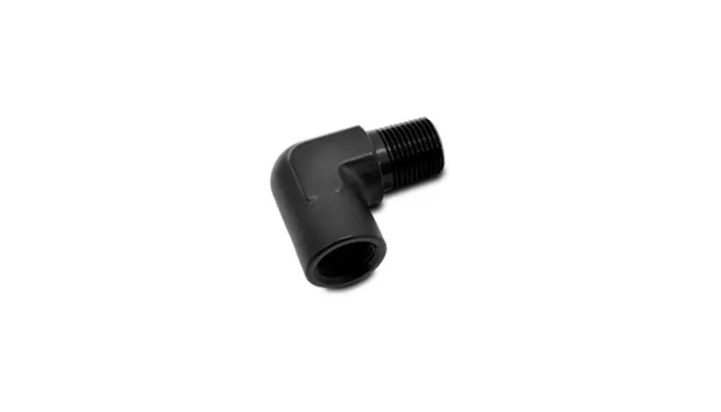 Vibrant 1/8In Npt Female To Male 90 Degree Pipe Adapter Fitting (11340) 1