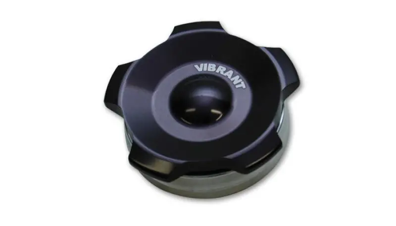 Vibrant 2.75In Od Aluminum Weld Bungs W/ Anodized Black Aluminum Threaded Cap (Incl. O-Ring) 1