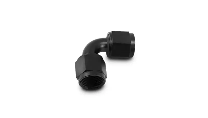 Vibrant -20An Female 90 Degree Union Adapter (An To An) - Anodized Black 1