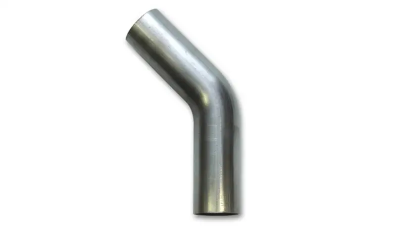 Vibrant 3.5In O.D. T304 Ss 45 Deg Mandrel Bend 6In X 6In Leg Lengths (5.5In Centerline Radius) 1