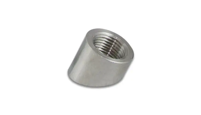 Vibrant 30 Deg Angled Oxygen Sensor Weld Bung (M18 X 1.5 Thread) - Bulk Pack Of 100 Pcs. 1