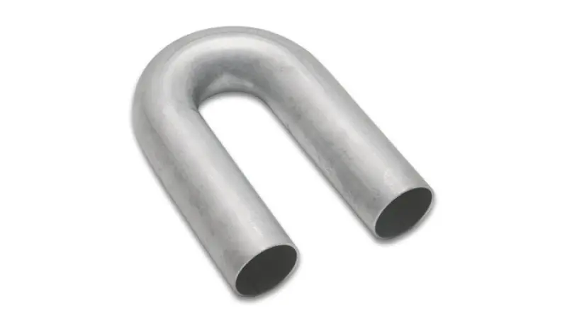 Vibrant 321 Stainless Steel 180 Degree Mandrel Bend 1.50In Od X 2.25In Clr 18 Gauge Wall Thickness 1