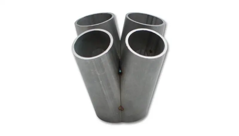 Vibrant 4 Into 1 Ss Turbo Mani Collector For All T4 In Flange 48Mm Pipe Od 4.75In Tall 78Mmx64mm Out 1