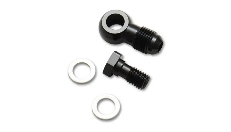 Vibrant -6An Male Banjo Fitting 10Mm X 1.5 Metric Aluminum + 2 Washers 1