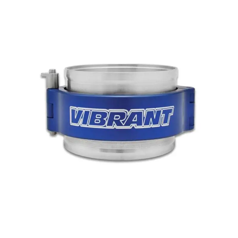 Vibrant Hd Clamp System Assembly For 3.5In. Od Tubing - Blue Clamp (12517B) 1