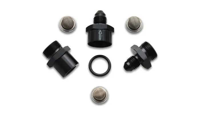 Vibrant Inline Fuel/Oil Filter Set (Size -3An) Incl. 3 Filters 1