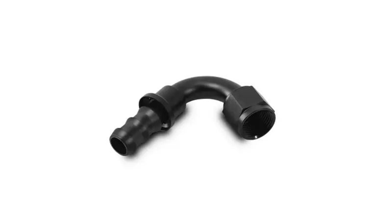Vibrant Push-On 120 Degree Hose End Elbow Fitting - -6An (22206) 1
