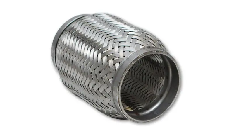 Vibrant Ss Flex Coupling With Inner Braid Liner 1.75In Inlet/Outlet X 6In Flex Length 1