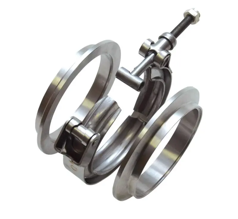 Vibrant Stainless Steel V-Band Flange For 2.25In O.D. Tubing - Female 1