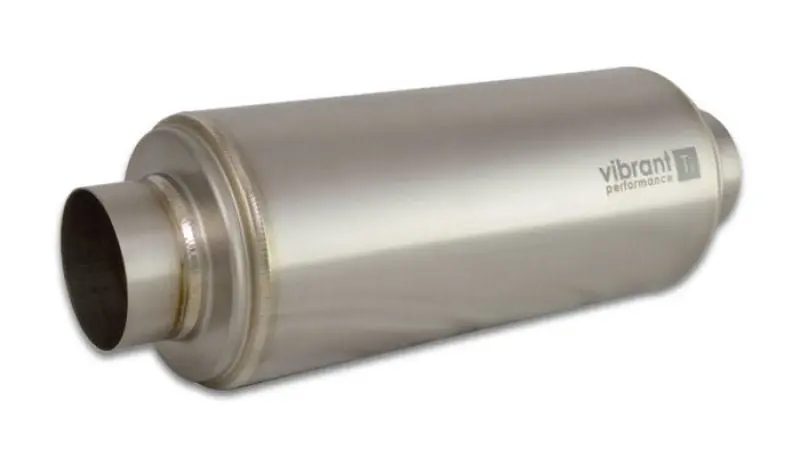 Vibrant Titanium Resonator 3.5In Inlet / 3.5In Outlet X 16In Long 1