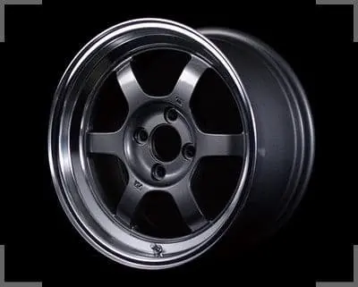 Volk Racing Te37v 17X9.5" +30 5X114.3 Wheel In Gunmetallic Rim Dc 1