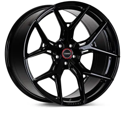 Vossen Hf-5 20X10.5 / 5X112 / Et30 / Super Deep Face / 66.5 - Gloss Black (Hf5-0M25) 1