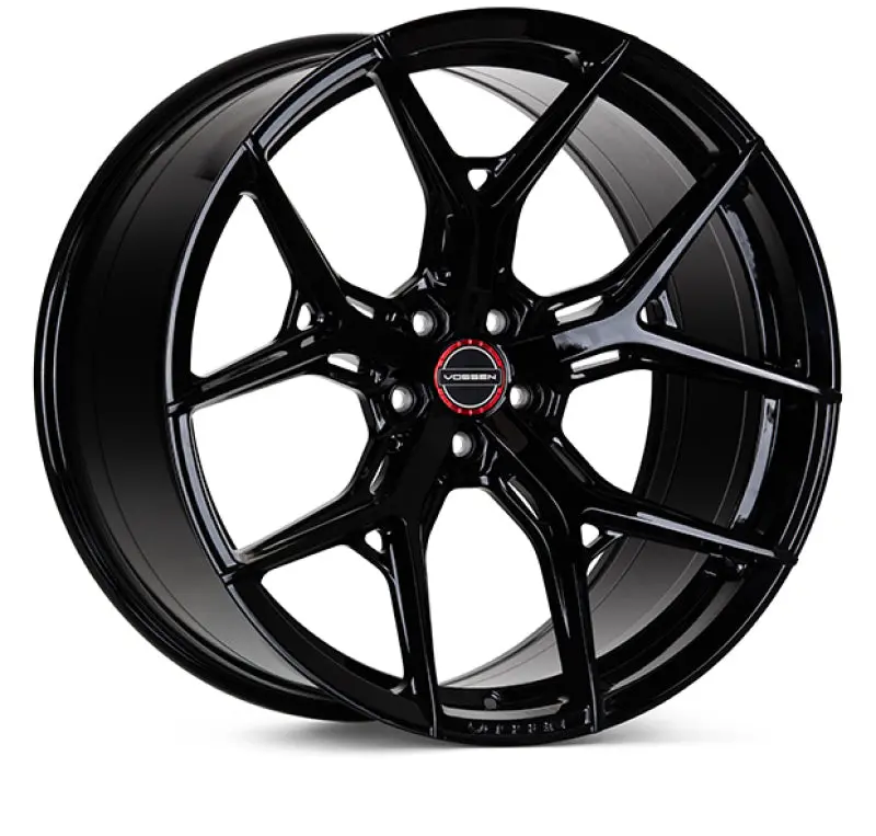 Vossen Hf-5 20X9.5" 5X120 Et20 Deep Face Wheel 72.56 Hub Bore In Gloss Black 1