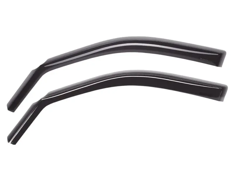 Weathertech 2016+ Toyota Tacoma (Double Cab) Front Side Window Deflectors - Dark Smoke 1