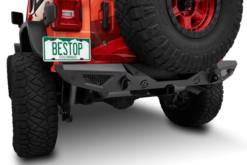 Bestop 44961-01 Granite Series Rear Bumper For Off-Road Vehicles 1