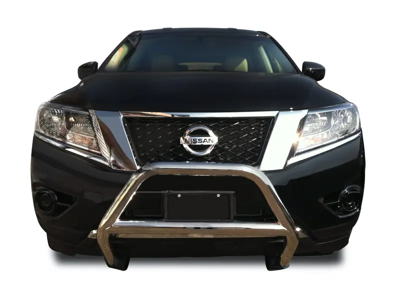Black Horse Off Road Cbs-Nia1802 Stainless Steel Skid Plate – No Skid Design 1