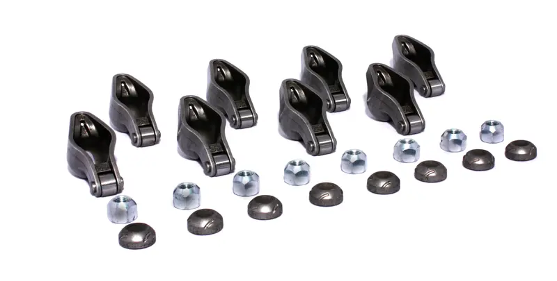 Comp Cams 1416-8 Magnum Roller Rocker Arms – 1.6 Ratio, Set Of 8, For Small Block Chevy 3/8" Stud 1