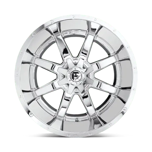 Fuel D536 20X8.25 Wheel – Chrome-Plated, 8X200Mm Bolt Pattern, -176Mm Offset 1