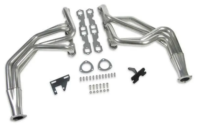 Hooker Competition Full-Length Headers – 7544-2Hkr Cast Iron Long-Tube Design 1